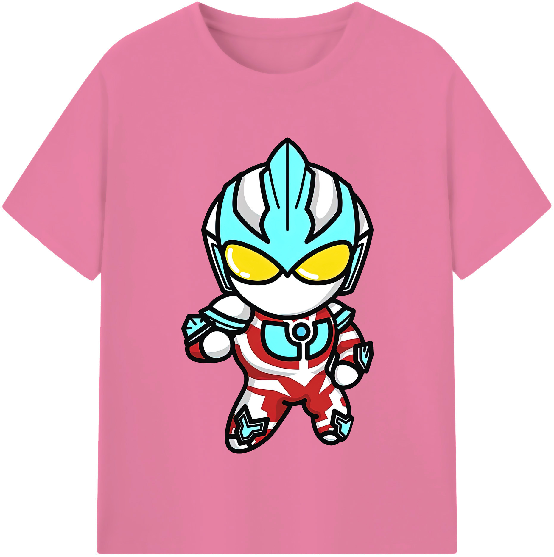 （画像用） ウルトラマン Ultraman 綿100％半袖Tシャツ（フロントプリント）